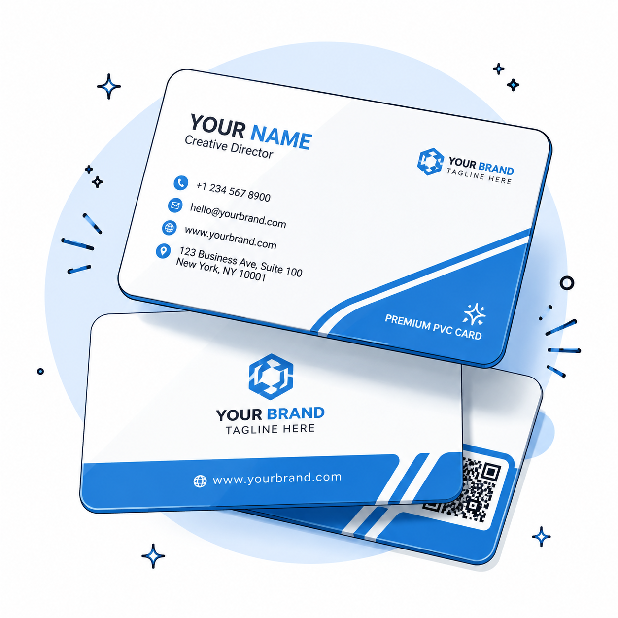 PVC business cards
